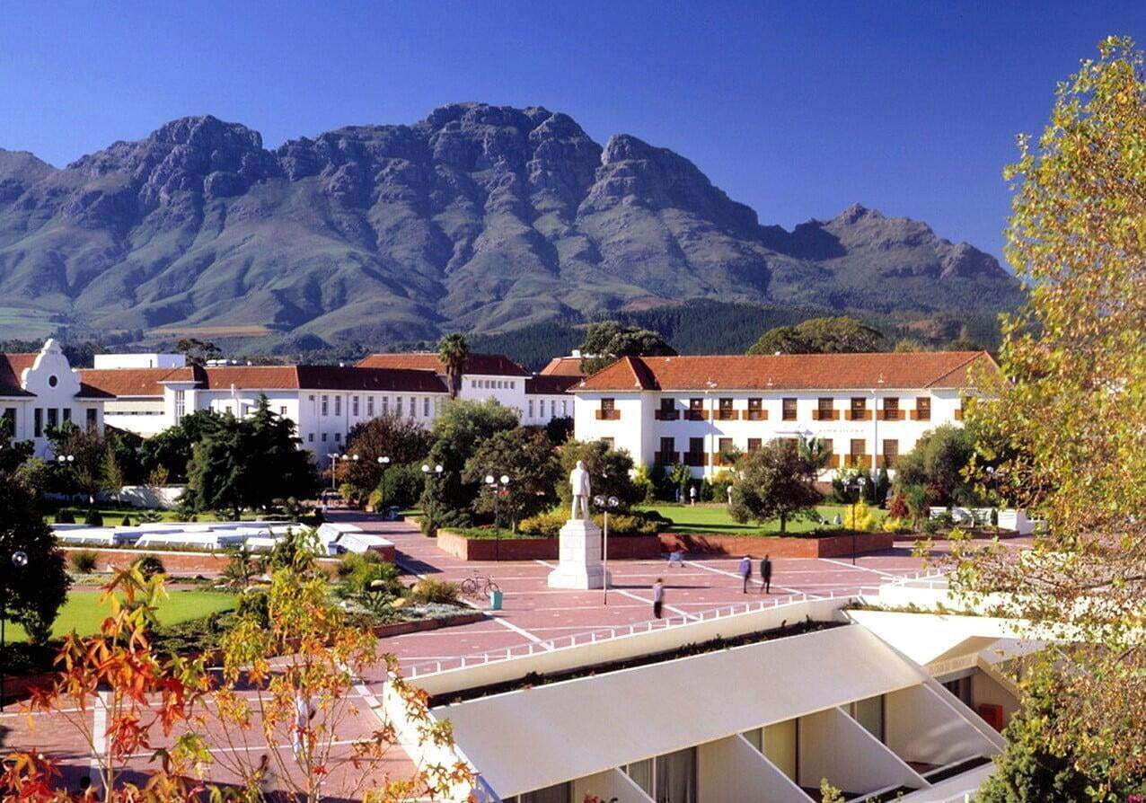 An Image of Stellenbosch university, where E-boil systems now supplies water heaters