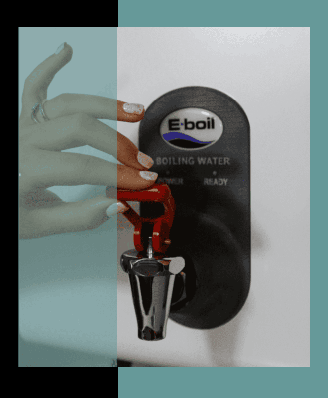 A BlueWave Boiling Water Dispenser