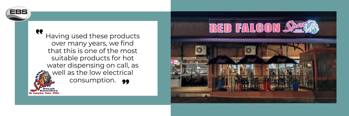 One of E-Boil Systems' satisfied customers