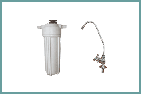 The EF2000 Matrikx water filter and faucet from e-boil systems