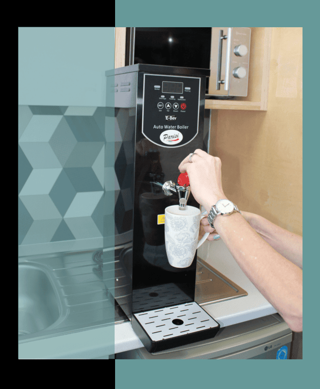 The Parisi E-Bev Boiling Water Dispenser