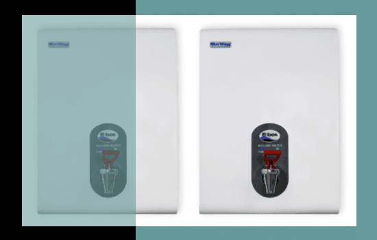 E-Boil Systems' state-of-the-art BlueWave boiling water dispenser