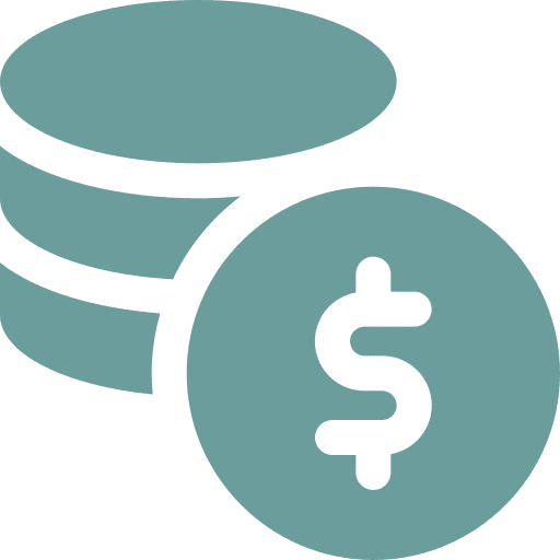 Icon showing the cost saving solution of the E-cotherm unit